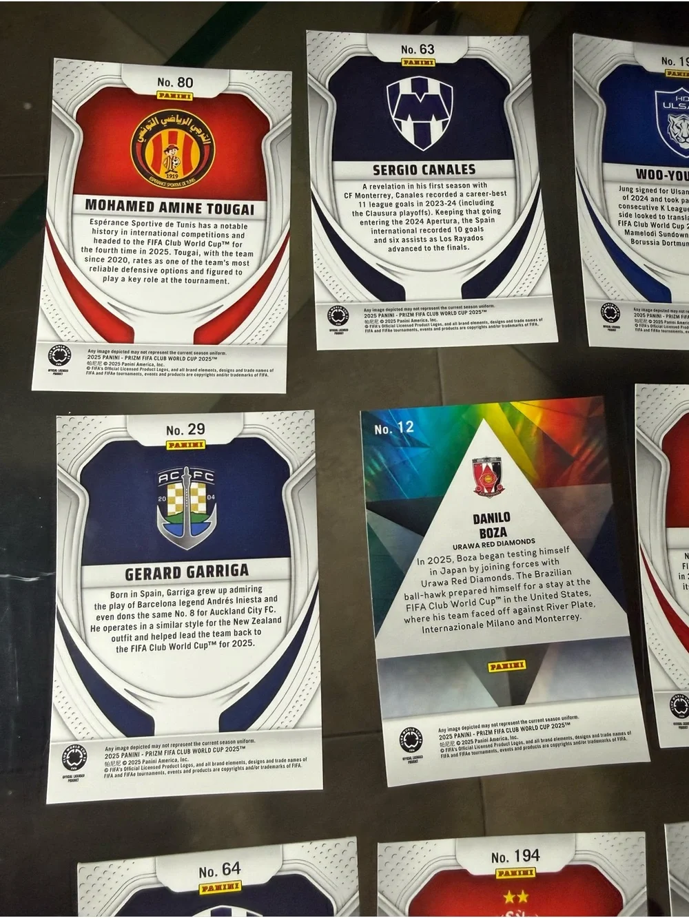 2025 Prizm FIFA Club World Cup 12 Card Lot Soccer Futbol Cards Prizmatic Al Hila - Picture 7 of 8